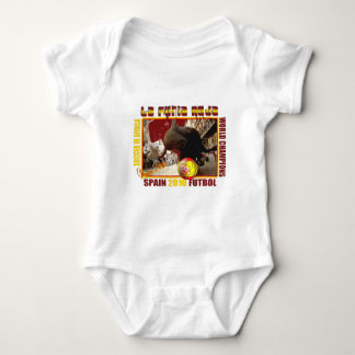 La Furia Roja Spanisch-Stier-Fußball Futbol Baby Strampler