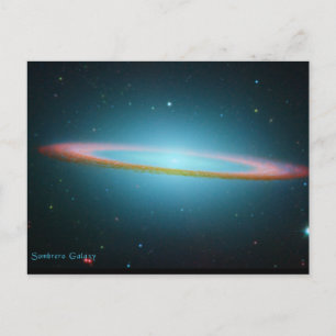 La galaxie Sombrero sur les cartes et les cartes p