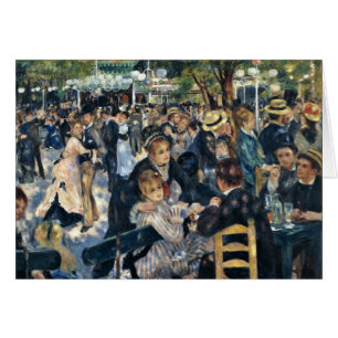 La Galette Bal Du Moulin De durch Pierre-Auguste