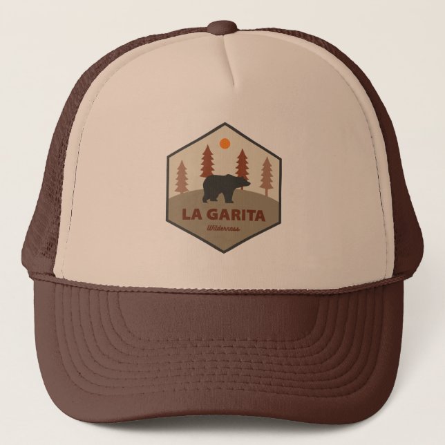 La Garita Wilderness Colorado Bear Truckerkappe (Vorderseite)