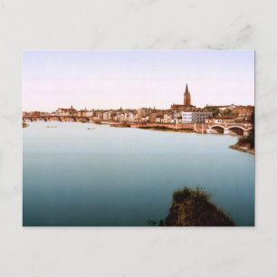 La Garonne Toulouse Frankreich Postkarte