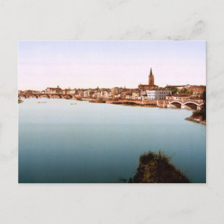 La Garonne Toulouse Frankreich Postkarte