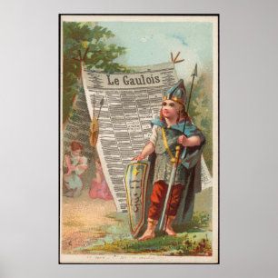 La Gaulois Vintage Renaissance-Malerei Poster