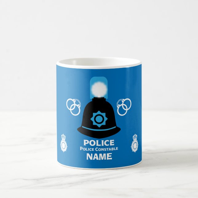 La gendarme de la police britannique Coffee Mug (Centre)