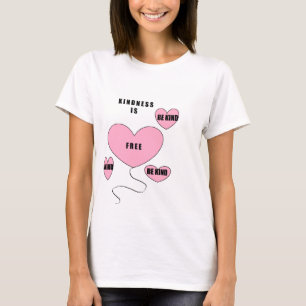La gentillesse est le T-shirt féminin gratuit