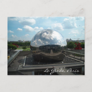 La Gèode, Paris Postkarte