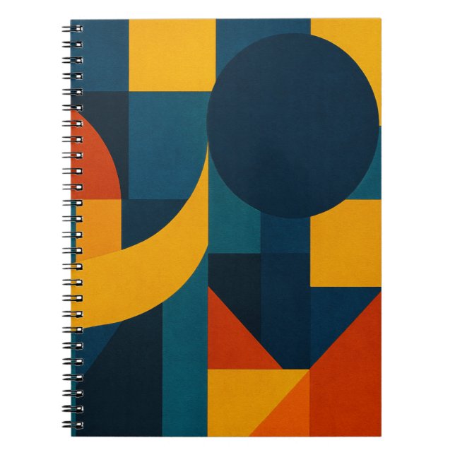La géométrie de l'émotion - Carnet photo spirale (Devant)
