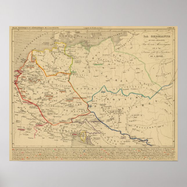 La Germanie 511 a 741 Poster (Vorne)