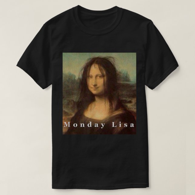 La Gioconda Monument Obelisk T-Shirt (Design vorne)