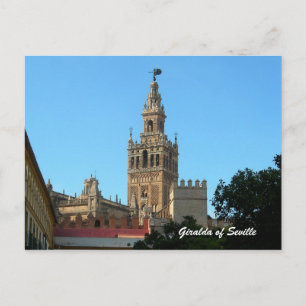 La Giralda de Séville, carte postale voyage