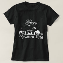 La gloire aux T-shirts de Noël du nouveau roi
