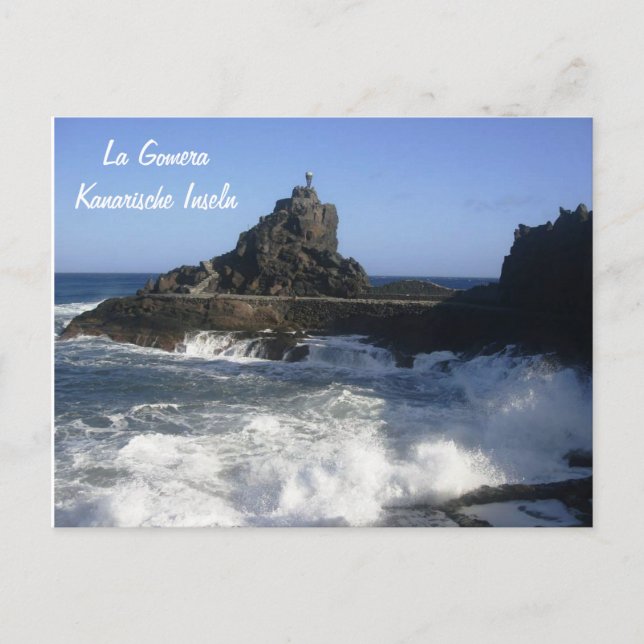 La Gomera Postkarte (Vorderseite)