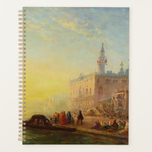 La Gondole, Quai des Esclavons, Félix Ziem Planer
