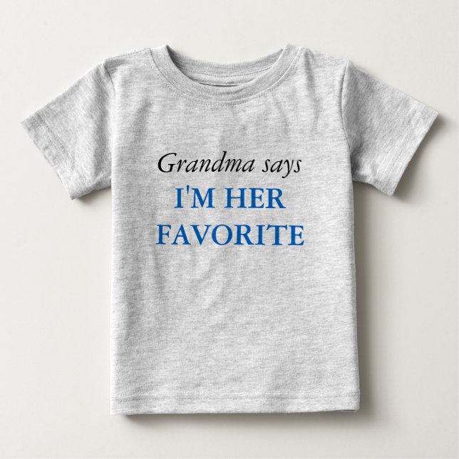 La grand-maman dit - le T-shirt préféré (Devant)