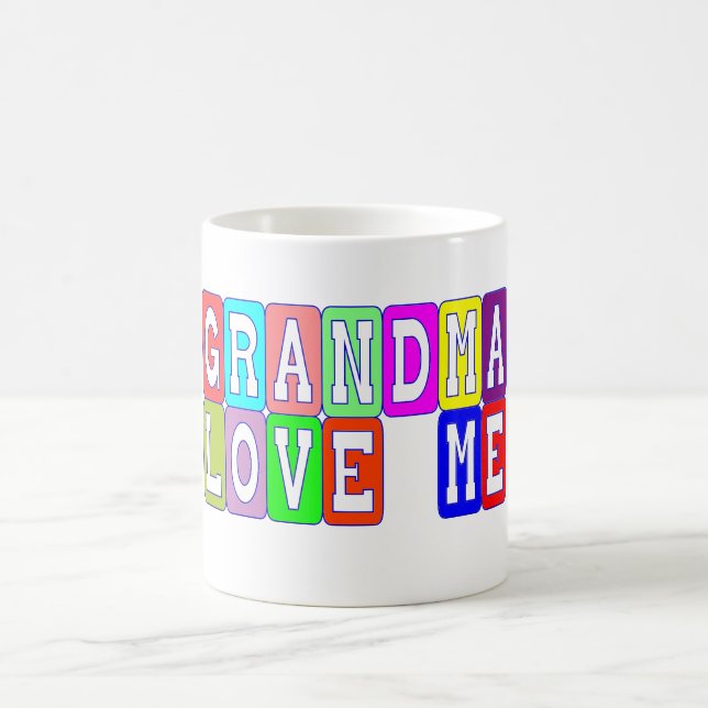 la grand-maman m'aiment tasse (Centre)