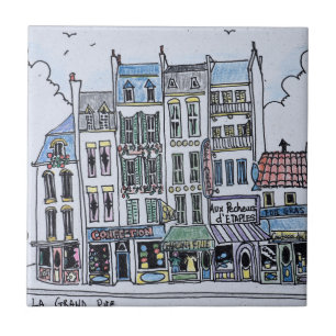 La Grand Rue Boulogne-Sur-Mer, Frankreich Fliese