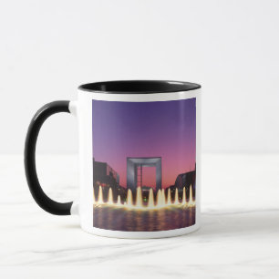 La Grande Arche, La Defense, Paris, Frankreich Tasse