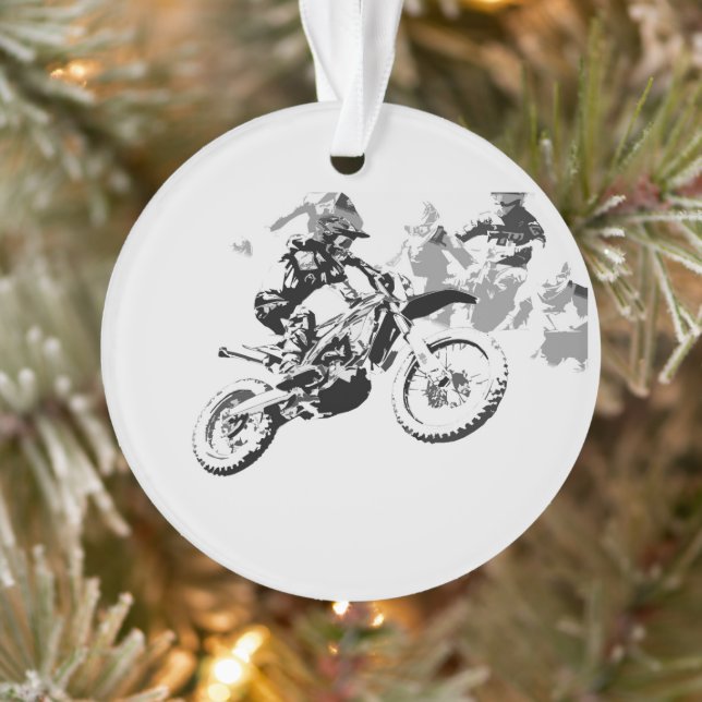 La Grande Course - Motocross Racers Ornement (Arbre)
