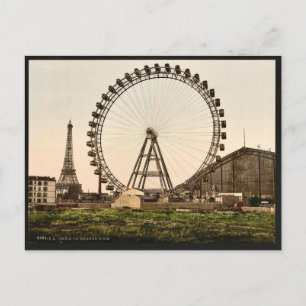 La grande rue (d.h. Rad), Paris, Frankreich klassi Postkarte