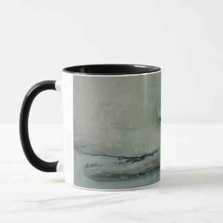 La grande tasse de café de baleine blanche