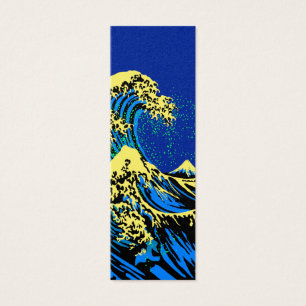La grande vague Hokusai dans un décor de style pop