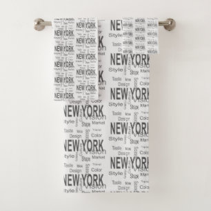 La Grande ville de New York (typographie)