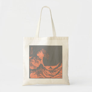 La Grande Volée Sac fourre-tout Pêche & Gris