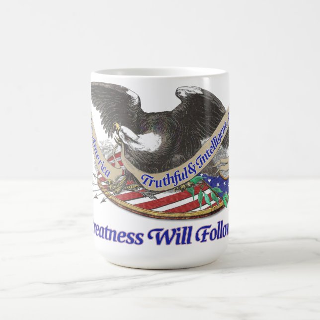 La Grandeur Suivra ! Mug 15 oz (Centre)