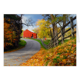 La grange en automne
