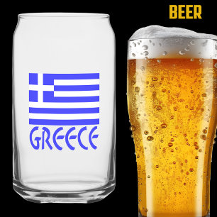 La Grèce dans le drapeau bleu grec