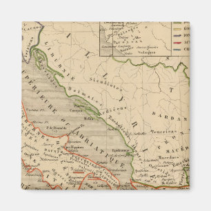 La Grece, l'Italie, 1190 a 504 av JC Magnet
