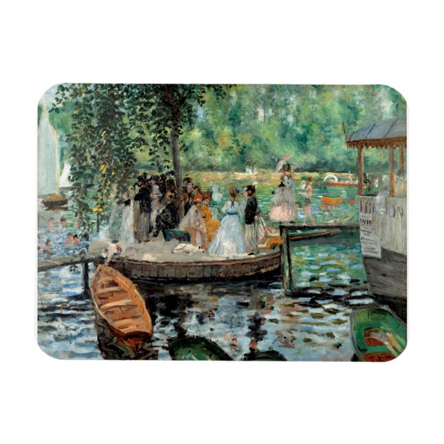 La Grenouillère Auguste Renoir Magnet (Horizontal)