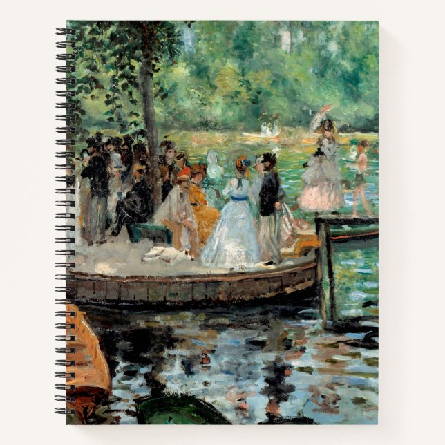 La Grenouillère Auguste Renoir Notizbuch (Vorderseite)