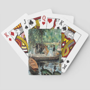 La Grenouillère Auguste Renoir Spielkarten