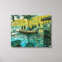 La Grenouillere - Claude Monet - 1869 Leinwanddruck