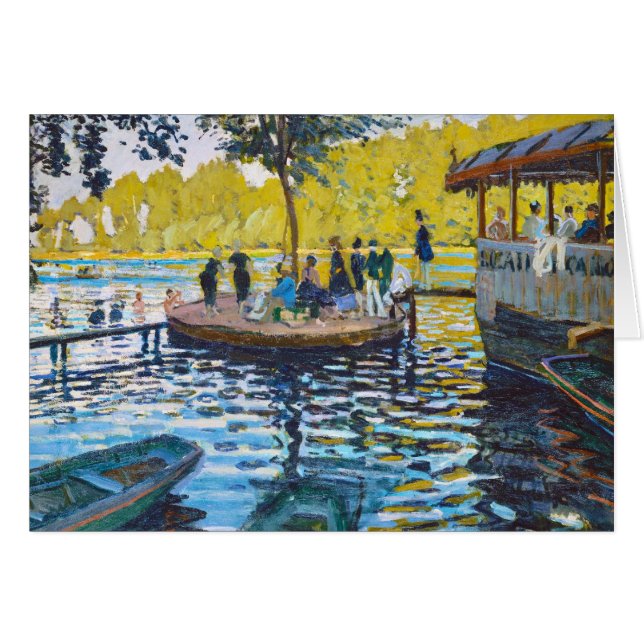 La Grenouillere Claude Monet Kunstmalerei (Vorderseite (Horizontal))