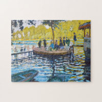 La Grenouillere Claude Monet Kunstmalerei