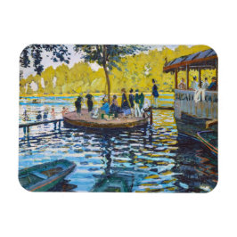 La Grenouillere Claude Monet Kunstmalerei Magnet