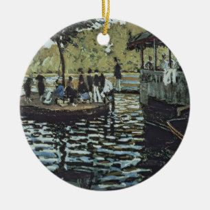 La Grenouillere Claude Monets Keramik Ornament