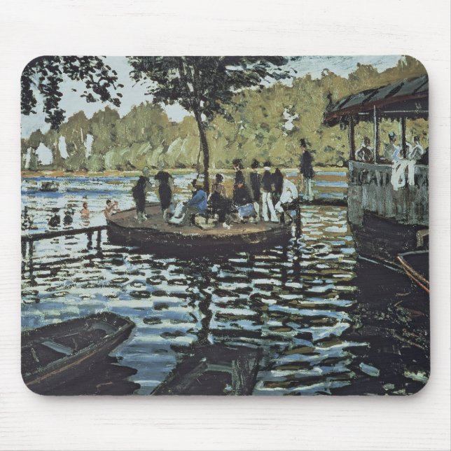 La Grenouillere Claude Monets | Mousepad (Vorne)