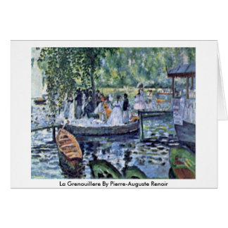 La Grenouillere par Pierre-Auguste Renoir
