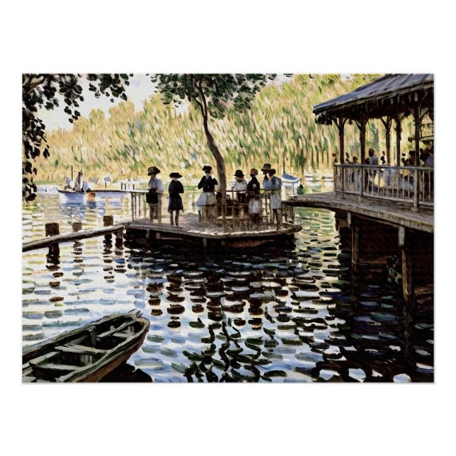 La Grenouillère Poster (Vorderseite)