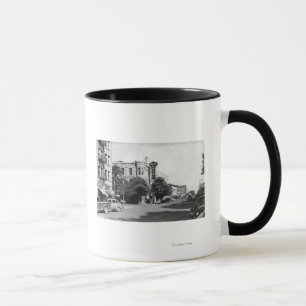 La groß, Oregonhauptstraßen-Ansicht-Fotografie Tasse