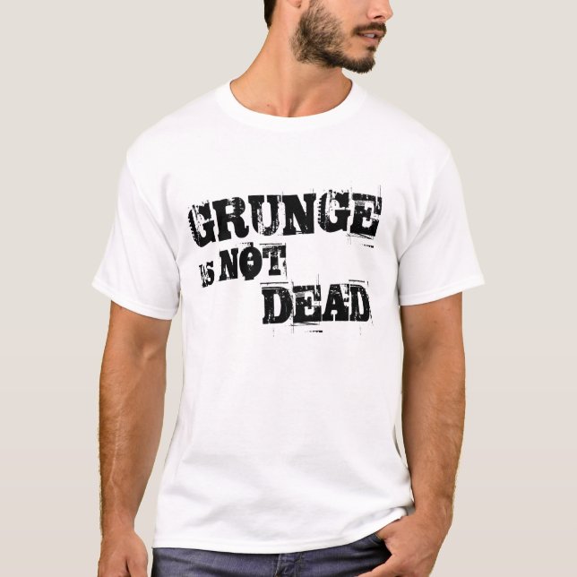 La grunge n'est pas T-shirt mort (Devant)