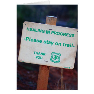 La guérison en cours - Restez sur la voie ferrée