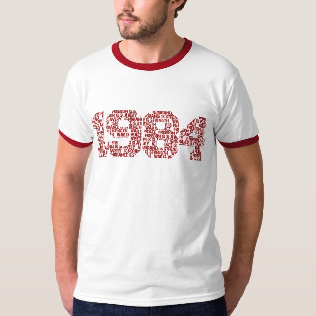 La guerre 1984 est T-shirt de paix (Devant)