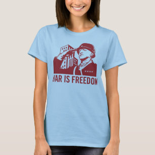 La guerre est T-shirt de liberté
