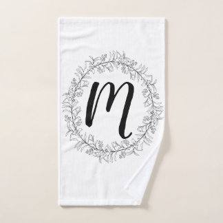 La guirlande de monogramme personnalisent