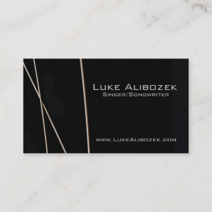 La guitare ficelle la carte de musicien