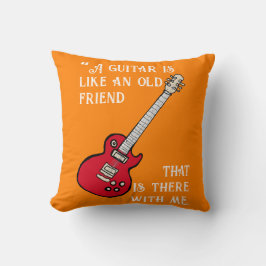 la guitarra QUOTE Kissen